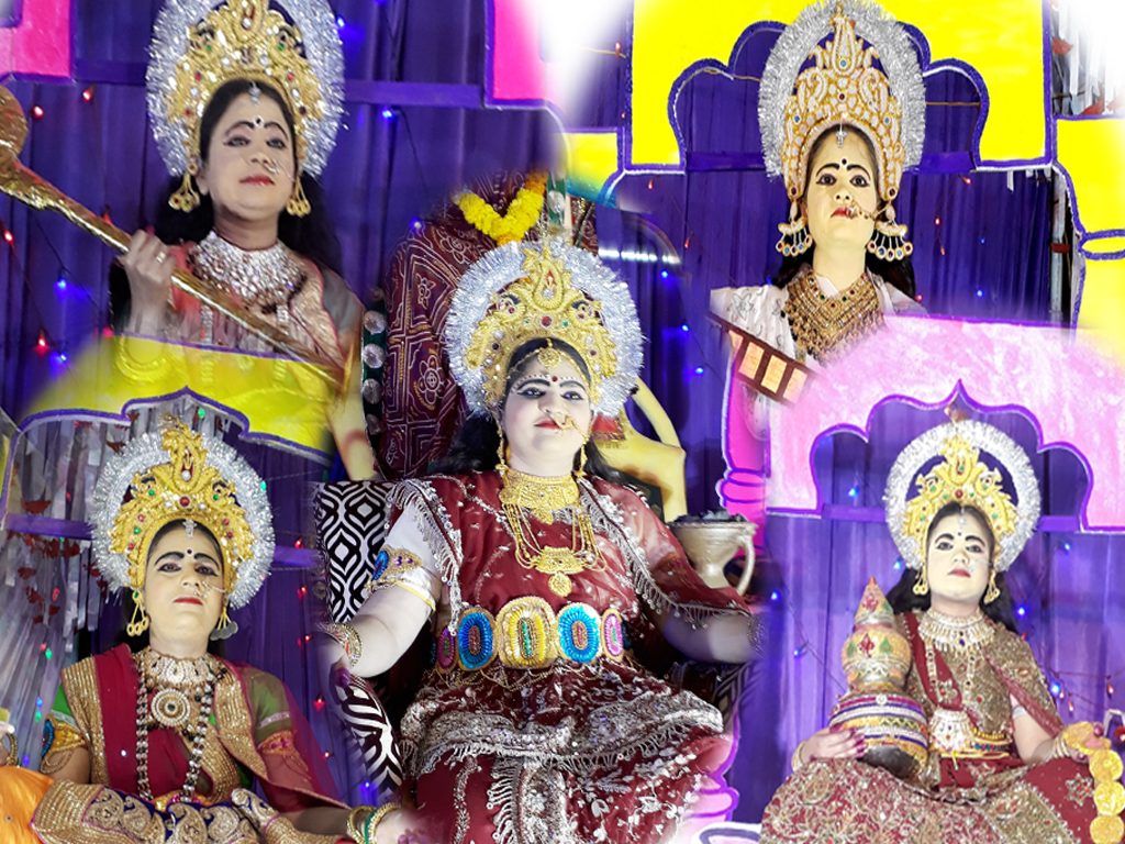 Biaora,M.P.:-Navratri me chaitanya deviyo ki jhank.